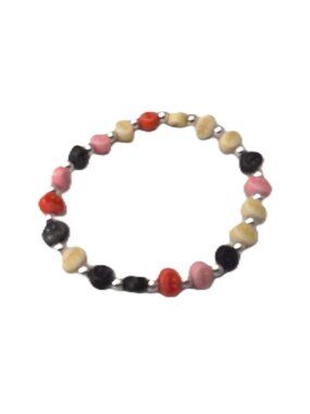 Batman Bead Stretch Beaded Statement Bracelet Super Hero DC Comics